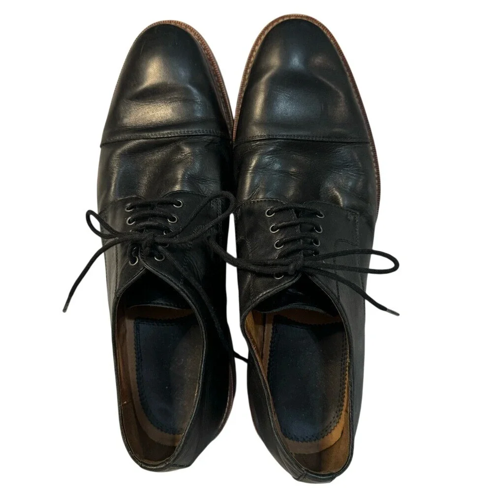 BLAKE MCKAY Cap-toe lace-up leather‎ dress shoes, Size 11, GUC